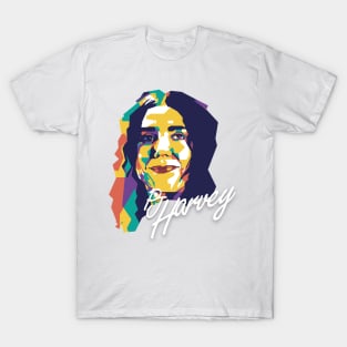 PJ Harvey Pop Art Tribute T T-Shirt